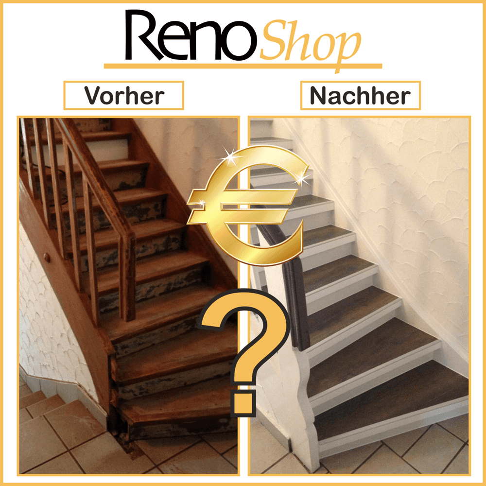 Treppenrenovierung Kosten - Kosten einer Treppenrenovierung