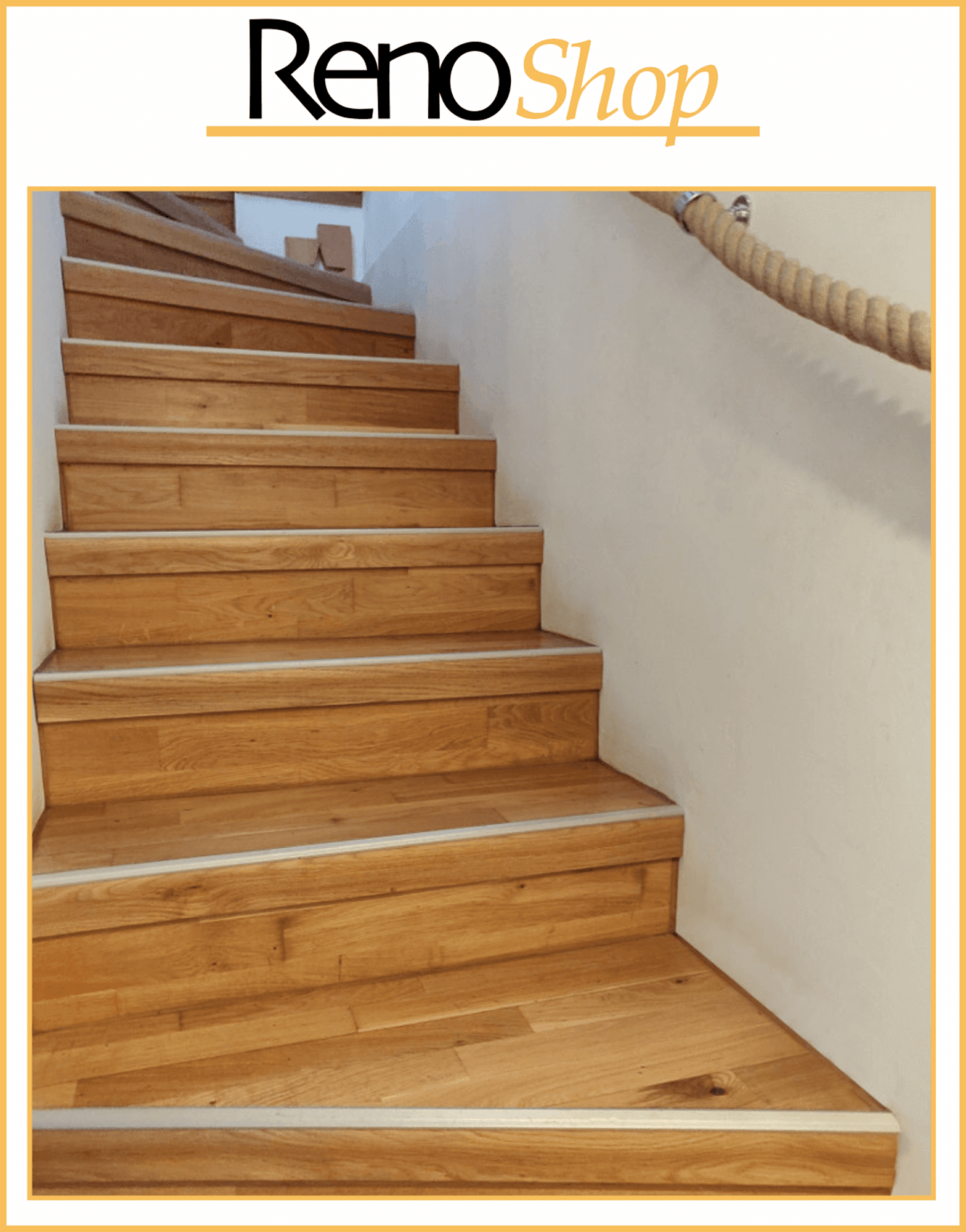 Neue Betontreppe verkleiden