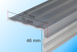 Stabilisierungsprofil Alu-L-Profi