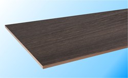 18-Wenge - Wangenverkleidung für Treppe: