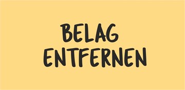 Alten Belag entfernen