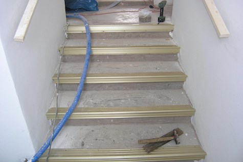 Sanierung einer denkmalgeschützten Treppe