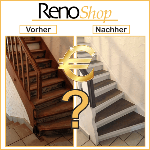 Treppenrenovierung Kosten - Kosten einer Treppenrenovierung