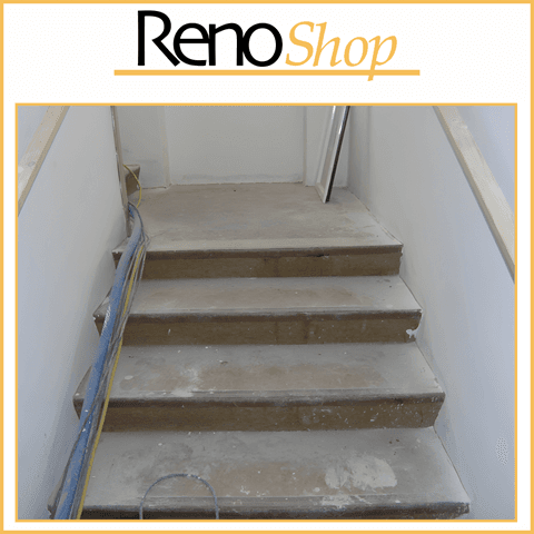 Renovierung einer alten Holztreppe