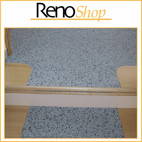 Betontreppe mit Parkett belegen