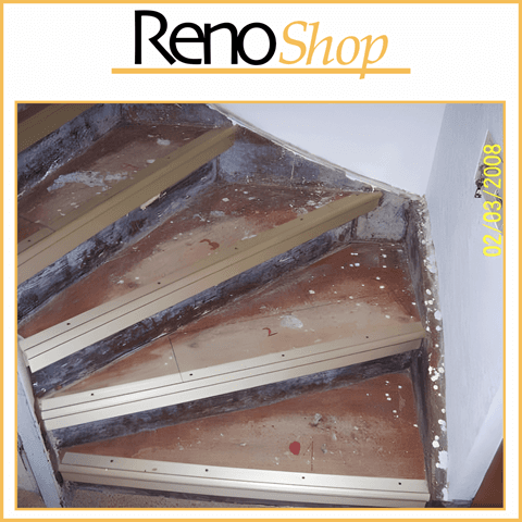 Treppensanierung mit Laminat