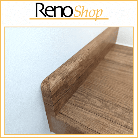 Treppenverkleidung mit Laminatstufen