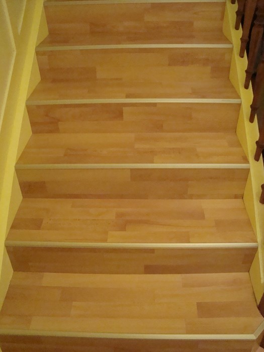 Treppenrenovierung Treppe Mit Laminat Verkleiden Treppenstufen Belegen