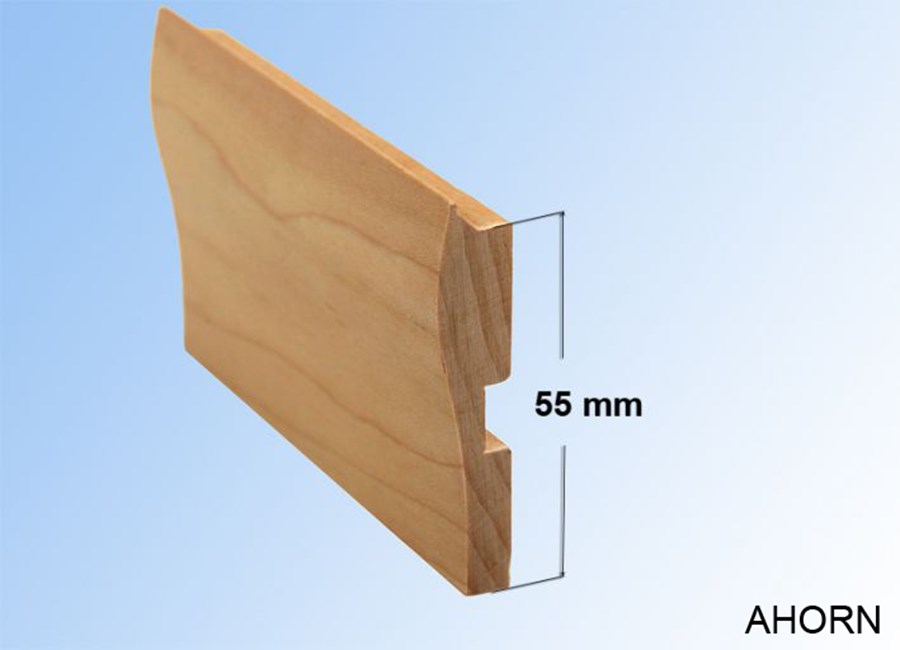 Holzblende AHORN - Massivholz