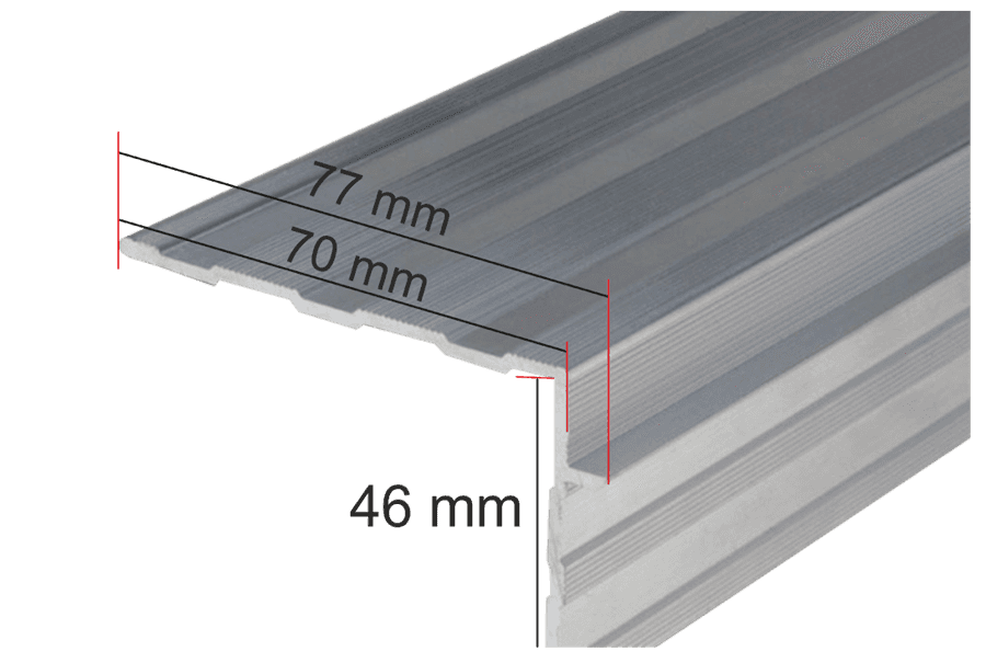 Stabilisierungsprofil Alu-L-Profi