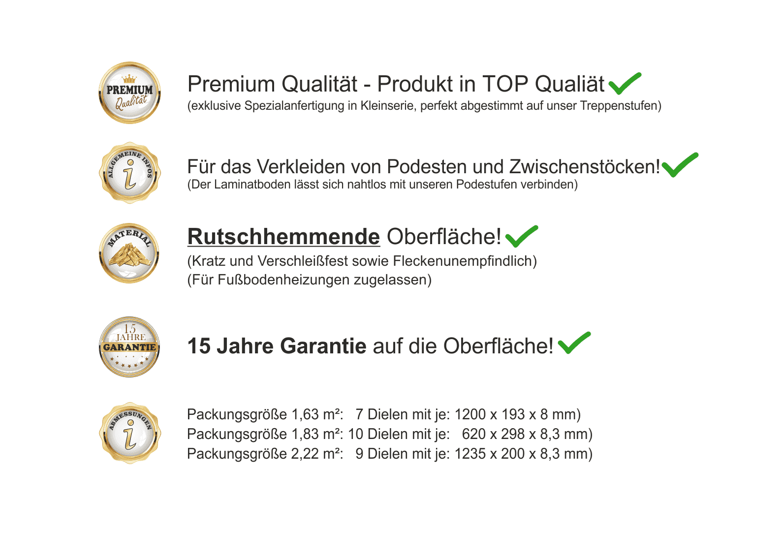 Infos zum Laminatboden!